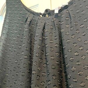 🍊Elle Mixed Media Black Textured Sleeveless Top XXL🍊